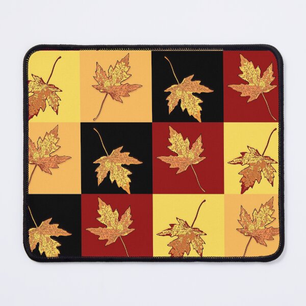 Item preview,  Maple leaves repeat patterns illustration art designed and sold by Sameera Amir.