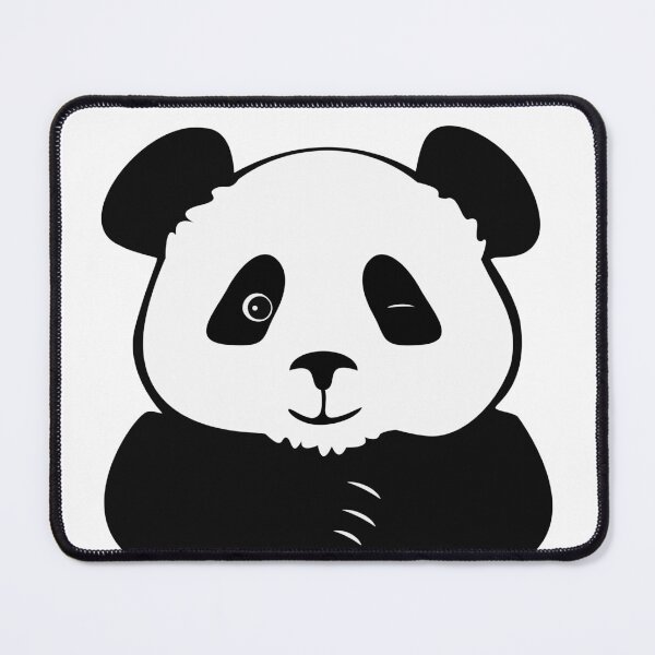 Item preview, panda winking designed and sold by MiraNomegusta.