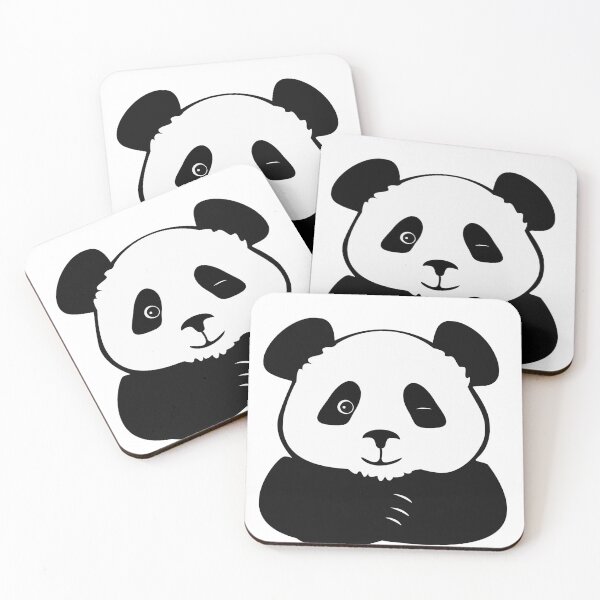 Item preview, panda winking designed and sold by MiraNomegusta.