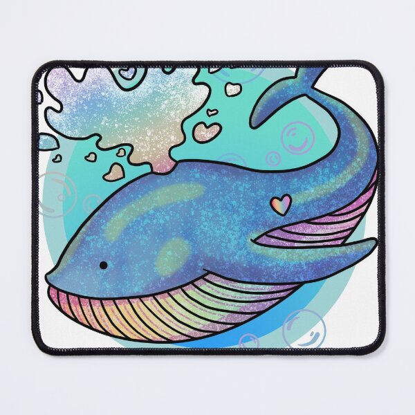 Item preview, Rainbow Whale designed and sold by CadenceLG.