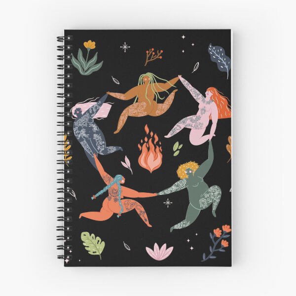 Item preview, Feminist Dance Circle - Body Positivity with Tattoos in Black designed and sold by Monica  Segura.