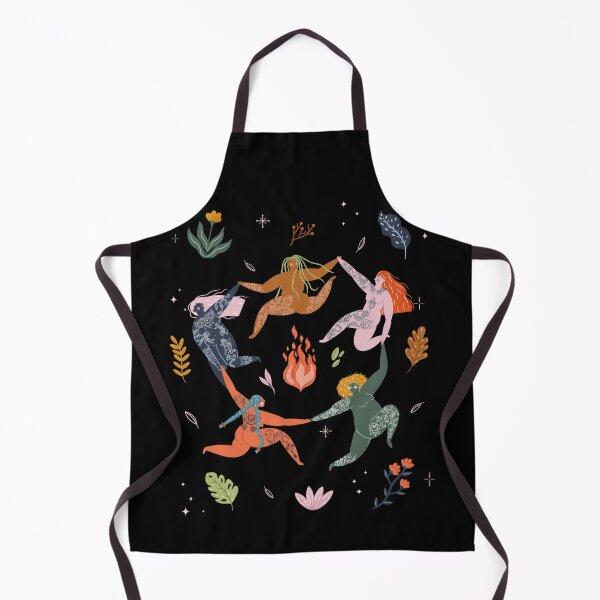 Item preview, Feminist Dance Circle - Body Positivity with Tattoos in Black designed and sold by Monica  Segura.
