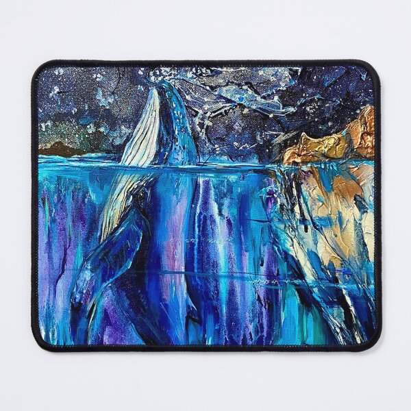 Item preview, WHALES FROM DIFFERENT WORLDS. A PICTURE OF A MAGICAL LOVE ST designed and sold by Elena Reutova.