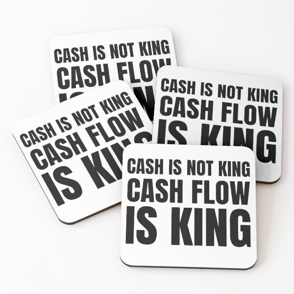 Item preview, Cash is not king cashflow is king 3 designed and sold by KingsManKind.