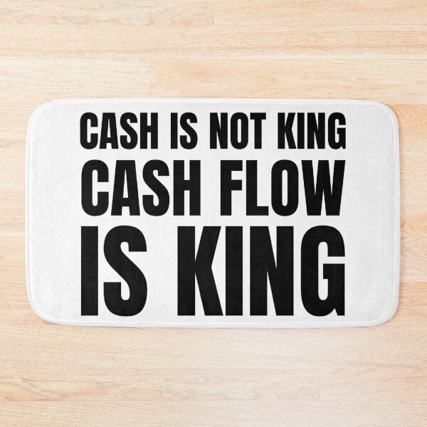 Item preview, Cash is not king cashflow is king 3 designed and sold by KingsManKind.