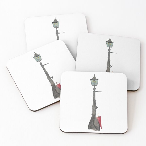 Item preview, A lamppost in the Narnian woods. designed and sold by LunaNoodleArt.