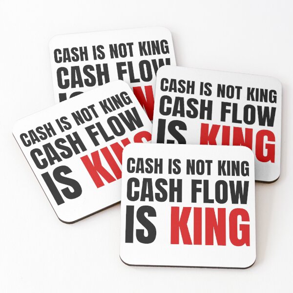 Item preview, Cash is not king cashflow is king 4 designed and sold by KingsManKind.