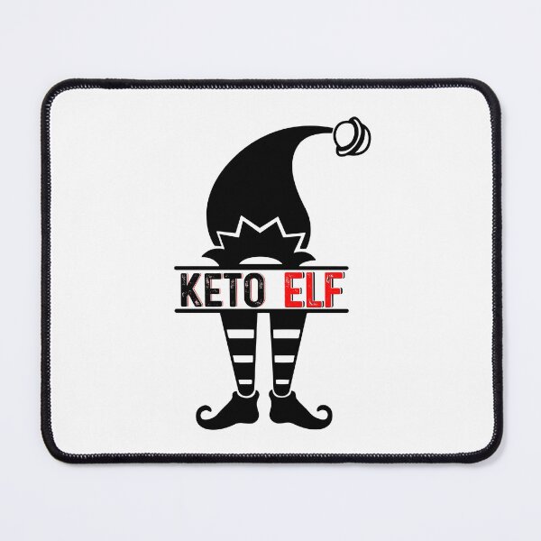 Item preview, Christmas Keto Elf. Funny Christmas Keto Diet gifts #KetoDiet #Ketosis #ketoholic designed and sold by AmazingEcraft.