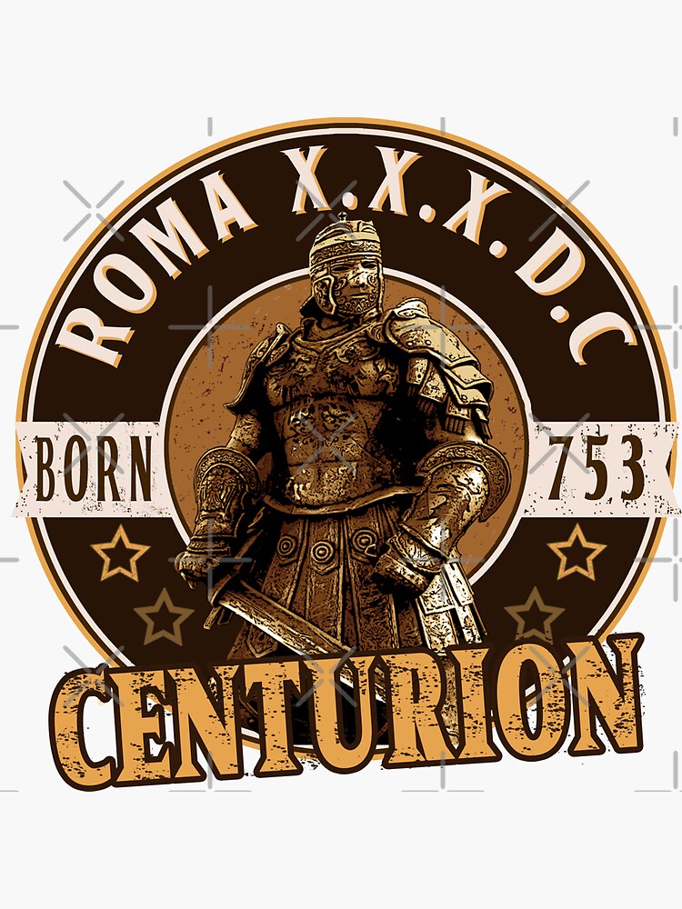 "Roman centurion 5" Sticker for Sale by romansart Redbubble