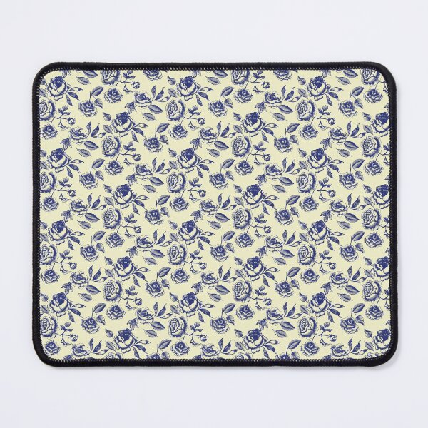 Item preview, Blue roses toile de jouy designed and sold by melissacondeart.