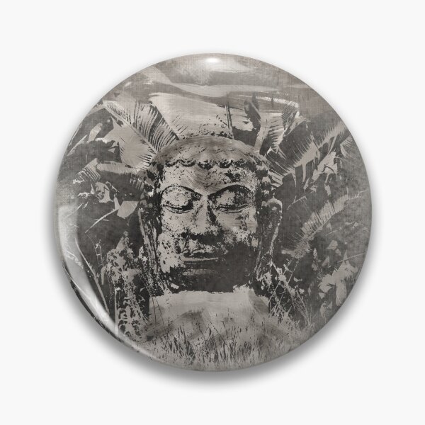 Item preview, Buddha head charcoal effect designed and sold by PicsByTony.