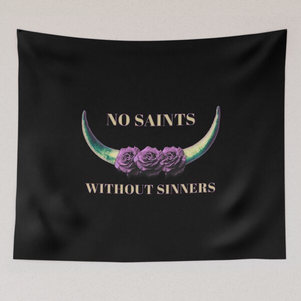 Item preview, No Saints Without Sinners - Roses and horns designed and sold by yoshra.