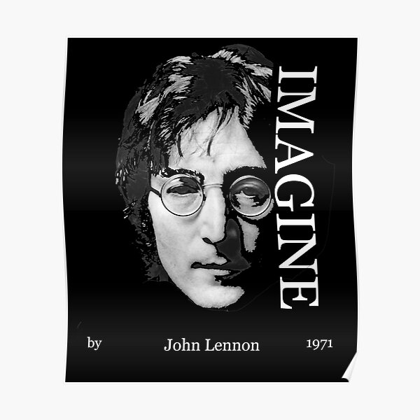 Lenon Wall Art Redbubble Lenon Wall Art Redbubble