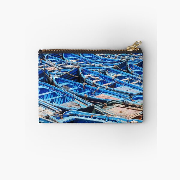 Item preview, Blue fishing boats harbour designed and sold by Lukasz Szczepanski.