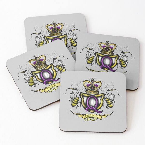 Item preview, Bee Queen Crest designed and sold by Cursed-Creative.
