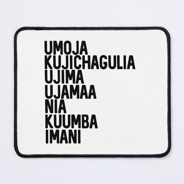 Item preview, Kwanzaa Seven Principles designed and sold by ProtonProject.