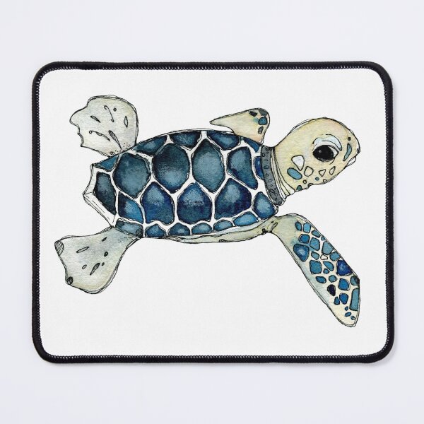 Item preview, Sea turtle watercolor // illustration // turtle designed and sold by lineosa.