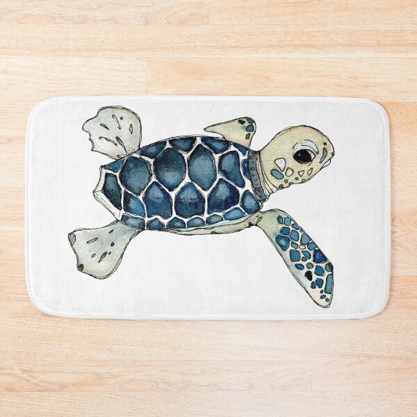 Item preview, Sea turtle watercolor // illustration // turtle designed and sold by lineosa.