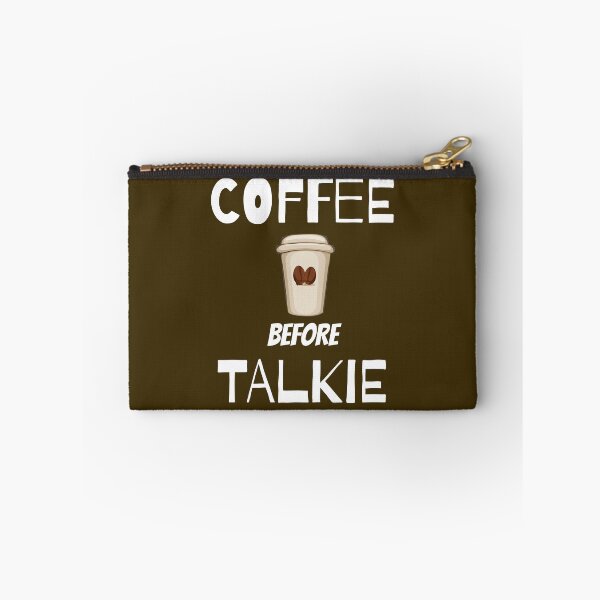 Item preview, Coffee before talkie  designed and sold by Texty-Tshirts.