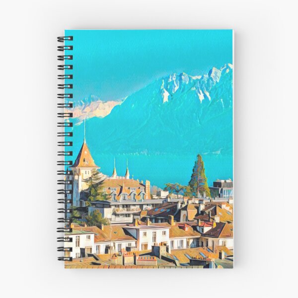 Item preview, Lausanne Skyline designed and sold by Sofia-Draws.