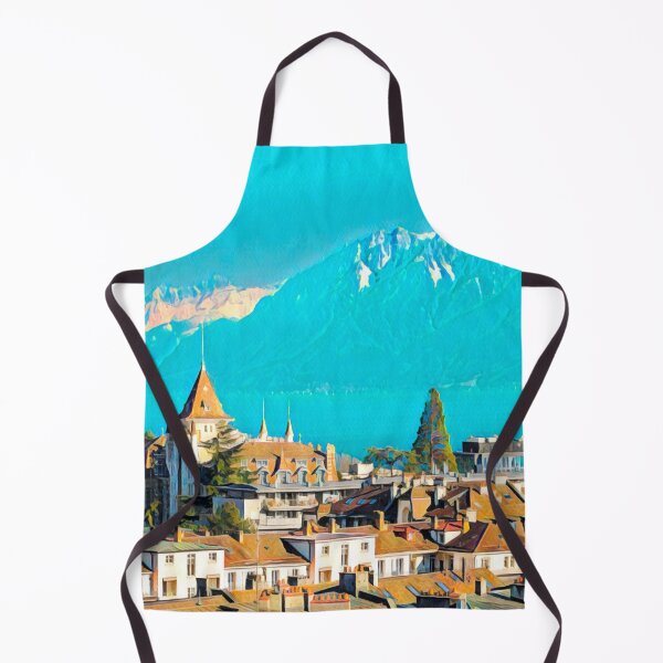 Item preview, Lausanne Skyline designed and sold by Sofia-Draws.