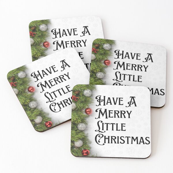 Item preview, Have A Merry Little Christmas With Fern Tree And Decorations designed and sold by KayLadyBug.