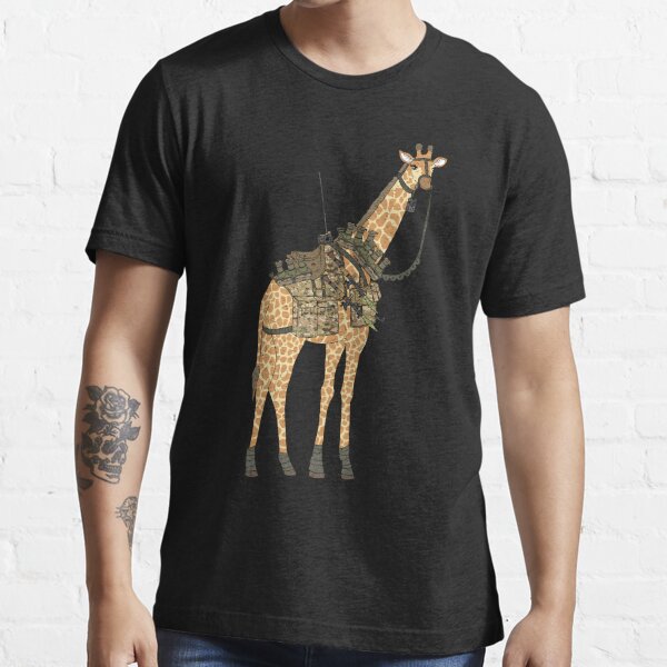 mens giraffe t shirt