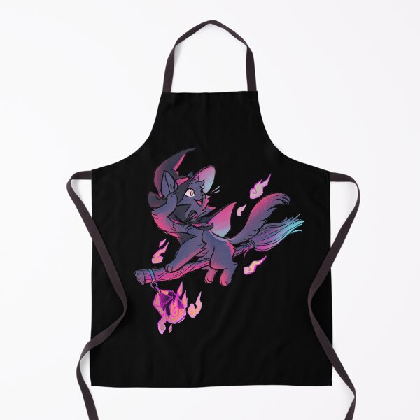 Item preview, Witchy Kitty Flight designed and sold by mamath.