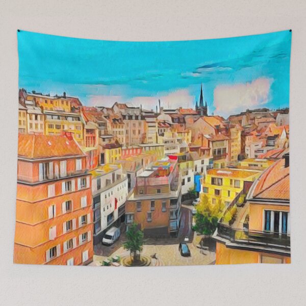 Item preview, Lausanne Streets designed and sold by Sofia-Draws.