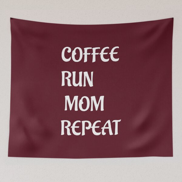 Item preview, Coffee Run Mom Repeat, Running gift for Her, Women's Running gift , Funny Gift for Runner designed and sold by Beinfashion.
