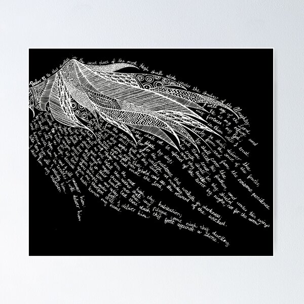 Item preview, Psalm 91 (on Black) designed and sold by jaycejvr.