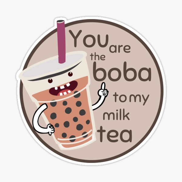 Bubble Tea Buddy Sticker for Sale by joseanaya