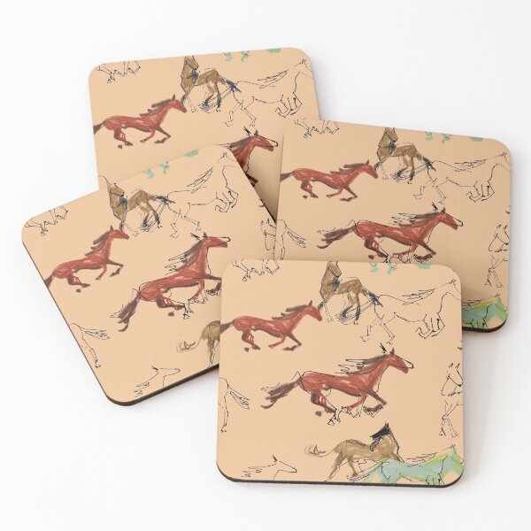 Item preview, Wild horse designed and sold by melissacondeart.