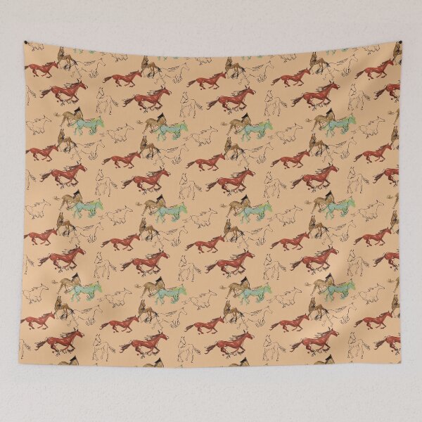 Item preview, Wild horse designed and sold by melissacondeart.