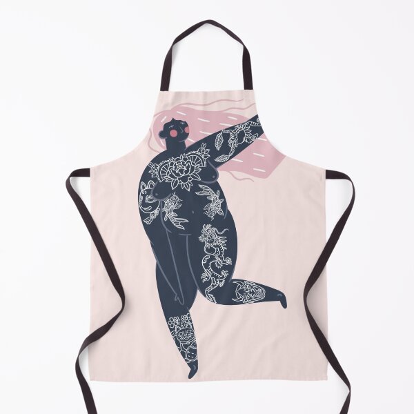 Item preview, Feminist Body Positivity Girl with Japanese Tattoos designed and sold by Monica Segura.