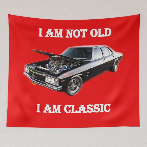 Item preview, Black Holden Morano 1976 I Am Not Old I am Classic designed and sold by Shololo.