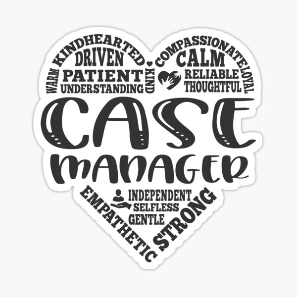 case-manager-social-worker-outcomes-sticker-by-brackerdesign-redbubble