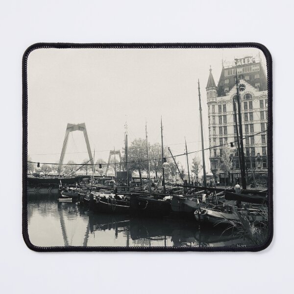 Item preview, Rotterdam, Willemsbrug and T'Witte Huis. designed and sold by Noel Ali ⭐⭐⭐⭐⭐.