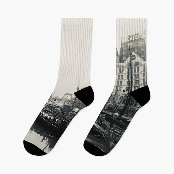 Item preview, Rotterdam, Willemsbrug and T'Witte Huis. designed and sold by Noel Ali ⭐⭐⭐⭐⭐.