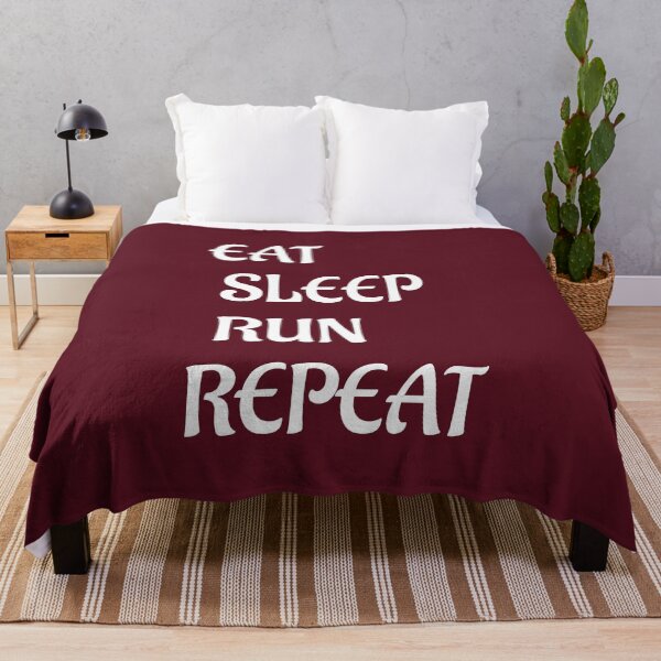 Item preview, Runner Gift, Eat Sleep Run Repeat designed and sold by Beinfashion.