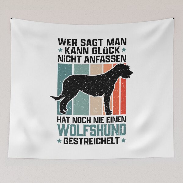 Item preview, Irish wolfhound petting greyhound wolfhound designed and sold by madgrfx.