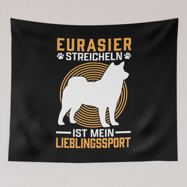 Item preview, Eurasier favorite sport Spitz family dog saying designed and sold by madgrfx.