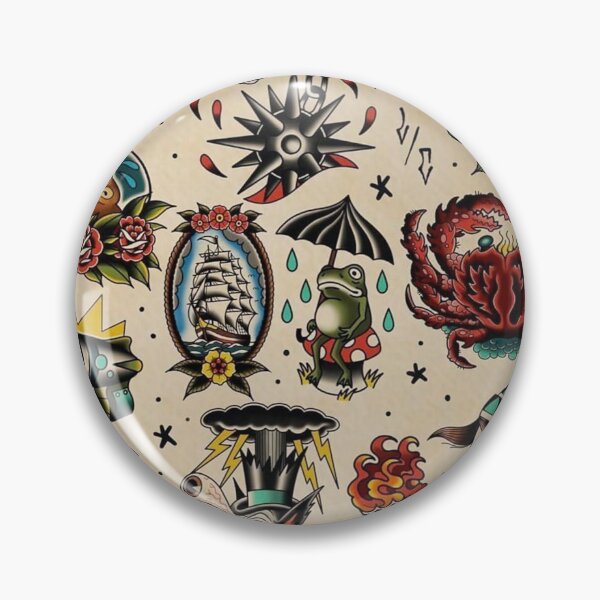 Item preview, Tattoo Flash Art designed and sold by Cursed-Creative.