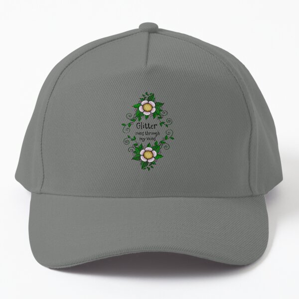 Item preview, Glitter Runs Through My Veins With Flowers designed and sold by stickypixie.