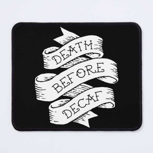 Item preview, No Decaf – White designed and sold by bubacf.