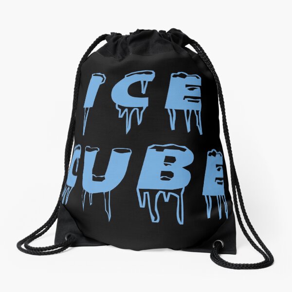 Ice Cube Drawstring Bag