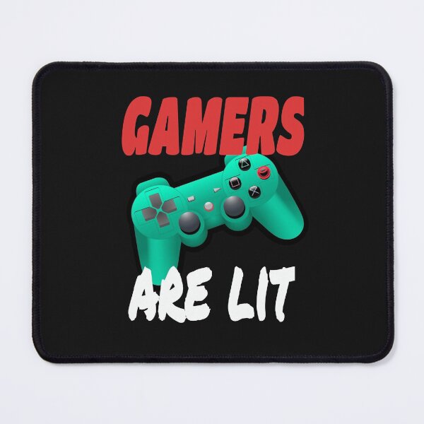 Item preview, GAMERS ARE LIT - fun cheerful gaming design for video gamers designed and sold by Goldmedaldesign.