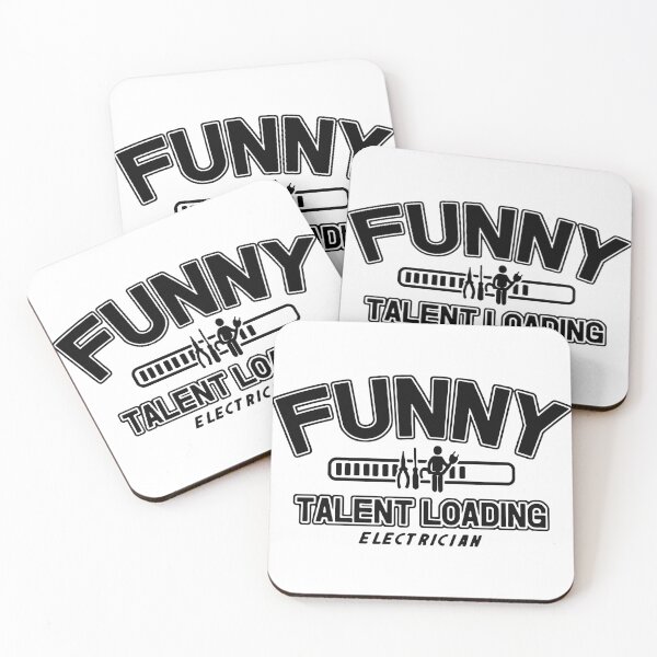 Item preview, Funny Electrician Talent Loading Art Design Happy Apparel Essential Inspiration Joy Mood Funny designed and sold by DesignByHeartUK.