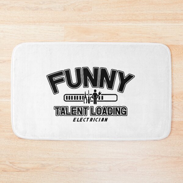 Item preview, Funny Electrician Talent Loading Art Design Happy Apparel Essential Inspiration Joy Mood Funny designed and sold by DesignByHeartUK.