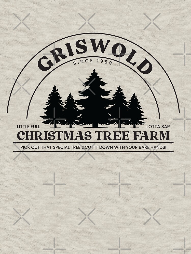 griswold christmas tree farm sweatshirt